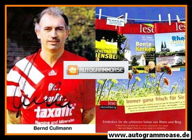Autogramm Fussball | 2000er | Bernd CULLMANN (Taxofit rot 1) R&B