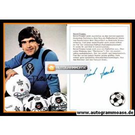 Autogramm Fussball | Eintracht Braunschweig | 1970er | Bernd FRANKE (Derbystar)