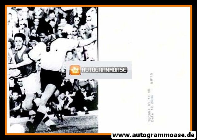 Autogramm Fussball | DFB | 1950er Foto | Bernhard STEFFEN (Spielszene SW)