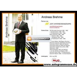 Autogramm Fussball | 2000er | Andreas BREHME (Portrait Color Jost)
