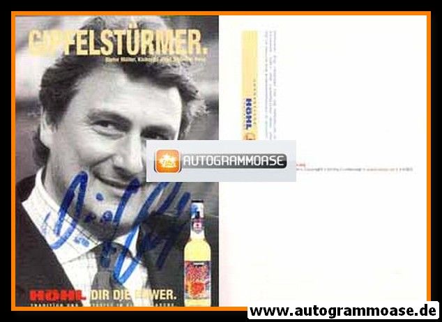 Autogramm Fussball | 2000er | Dieter MÜLLER (Höhl Gipfelstürmer)