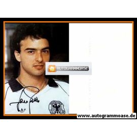 Autogramm Fussball | DFB | 1980er Foto | Hansi MÜLLER (Portrait Color)