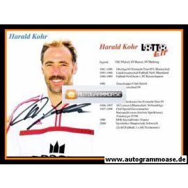Autogramm Fussball | 2000er | Harald KOHR (Lotto Elf)