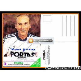 Autogramm Fussball | DFB | 1990er Portas | Horst ECKEL (Portrait Color)