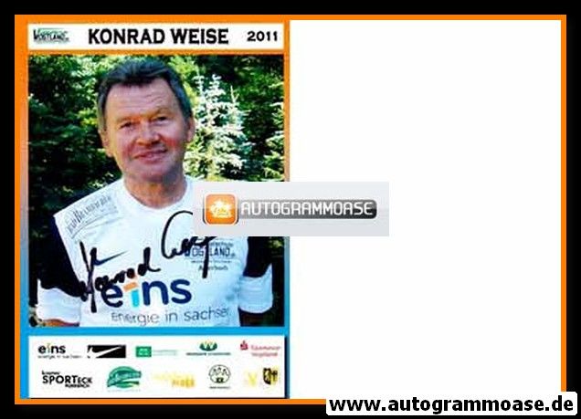 Autogramm Fussball | 2011 Foto | Konrad WEISE (Portrait Color) Fussballschule