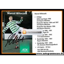 Autogramm Fussball | 2000er | Marcel WITECZEK (AOK) _