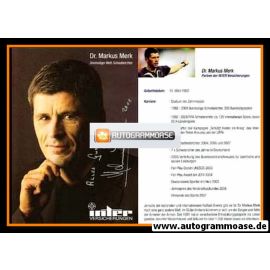 Autogramm Fussball | Schiedsrichter | 2000er | Markus MERK (Inter)