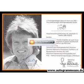 Autogramm Fussball | 1980er | Sepp MAIER (Portrait SW) RSV