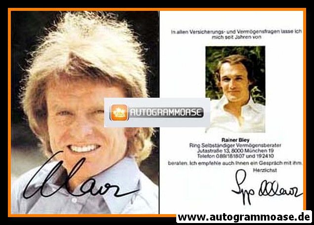 Autogramm Fussball | 1980er | Sepp MAIER (RSV Bley)