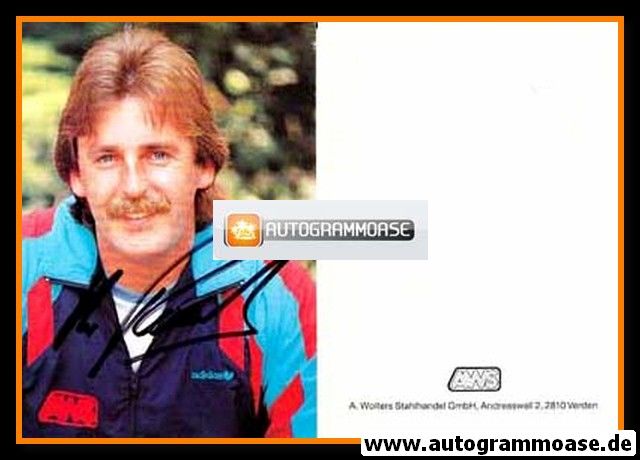 Autogramm Fussball | 1980er | Uwe REINDERS (Portrait Color) AWS