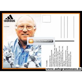 Autogramm Fussball | DFB | 1990er Adidas | Uwe SEELER