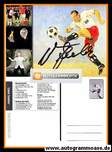 Autogramm Fussball | DFB | 2000er | Uwe SEELER (Zeichnung)