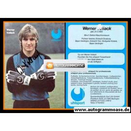 Autogramm Fussball | 1980er Uhlsport | Werner VOLLACK (Bayer Uerdingen)