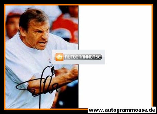 Autogramm Fussball | 1990er Foto | Eduard GEYER (Spielszene Color)