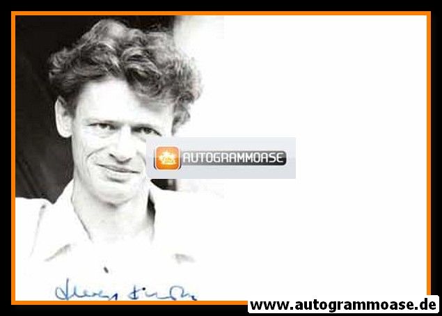 Autogramm Politik | GRÜNE | Albert SCHMIDT | 1990er Foto (Portrait SW)