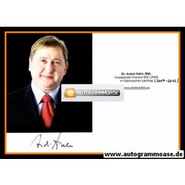 Autogramm Politik | LINKE | Andre HAHN | 2000er (Portrait Color)