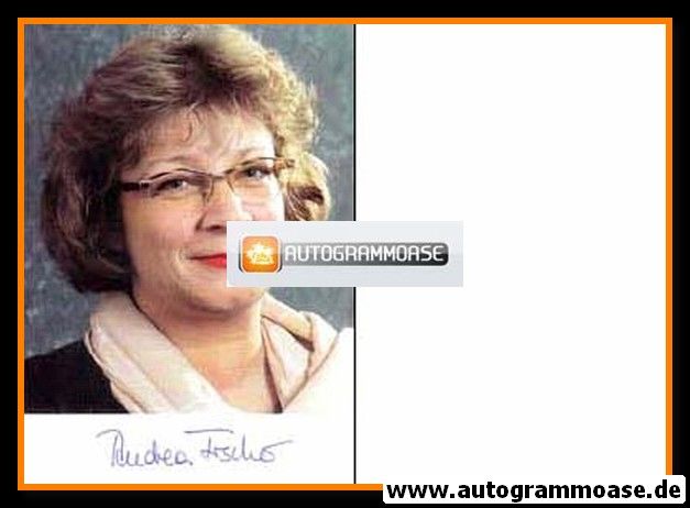 Autogramm Politik | GRÜNE | Andrea FISCHER | 2000er (Portrait Color)