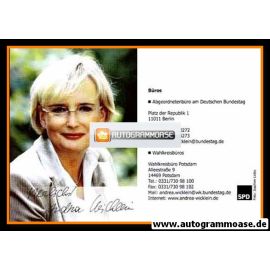 Autogramm Politik | SPD | Andrea WICKLEIN | 2000er (Portrait Color)