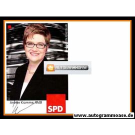 Autogramm Politik | SPD | Anette KRAMME | 2000er (Portrait Color) 1