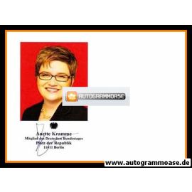 Autogramm Politik | SPD | Anette KRAMME | 2000er (Portrait Color) 2