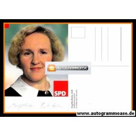 Autogramm Politik | SPD | Angelika BARBE | 1990er (Portrait Color)