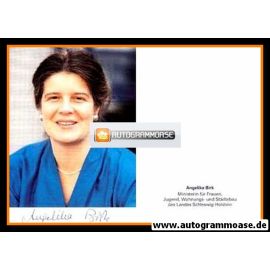 Autogramm Politik | GRÜNE | Angelika BIRK | 1990er (Portrait Color)