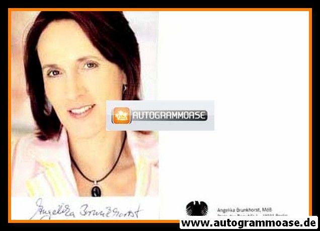 Autogramm Politik | FDP | Angelika BRUNKHORST | 2000er (Portrait Color)