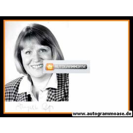 Autogramm Politik | SPD | Angelika GRAF | 1990er Foto (Portrait SW)