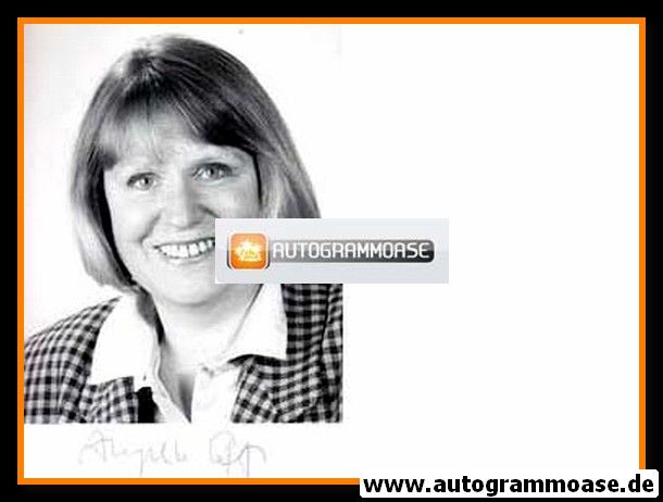 Autogramm Politik | SPD | Angelika GRAF | 1990er Foto (Portrait SW)