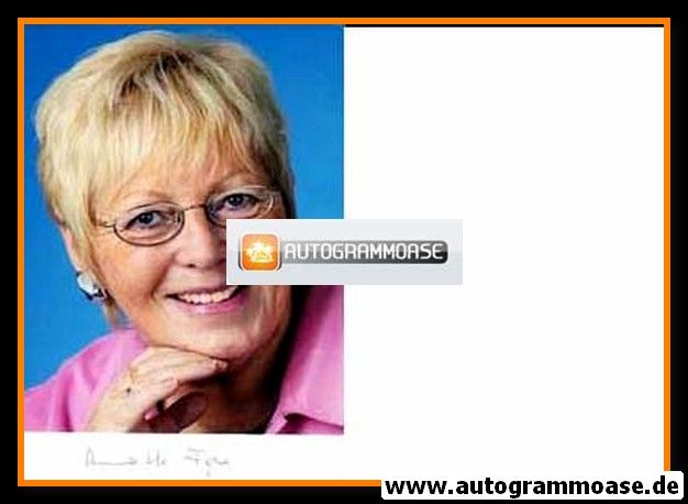 Autogramm Politik | SPD | Annette FASSE | 2000er Foto (Portrait Color)