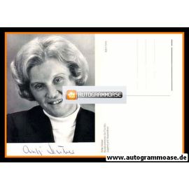 Autogramm Politik | SPD | Antje HUBER | 1970er (Portrait SW) 3