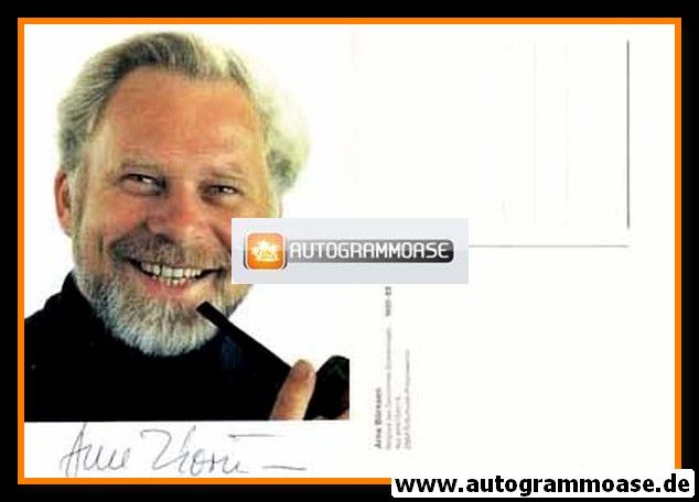 Autogramm Politik | SPD | Arne BÖRNSEN | 1980er (Portrait Color)
