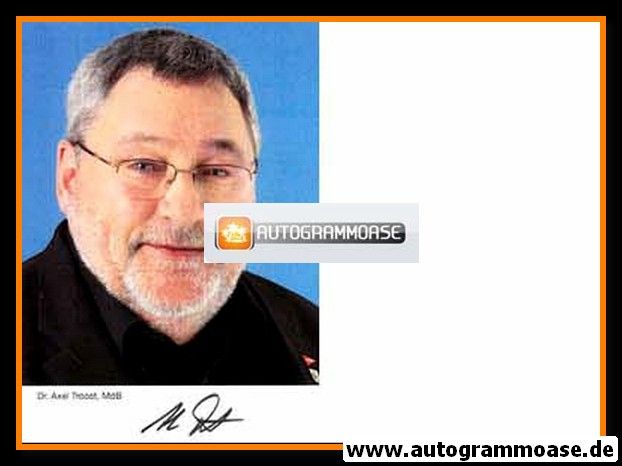 Autogramm Politik | LINKE | Axel TROOST | 2000er (Portrait Color)