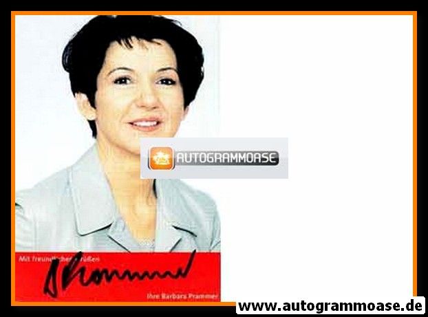 Autogramm Politik | Österreich (SPÖ) | Barbara PRAMMER | 2000er (Portrait Color)