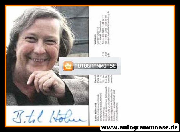 Autogramm Politik | GRÜNE | Bärbel HÖHN | 2000er (Portrait Color)