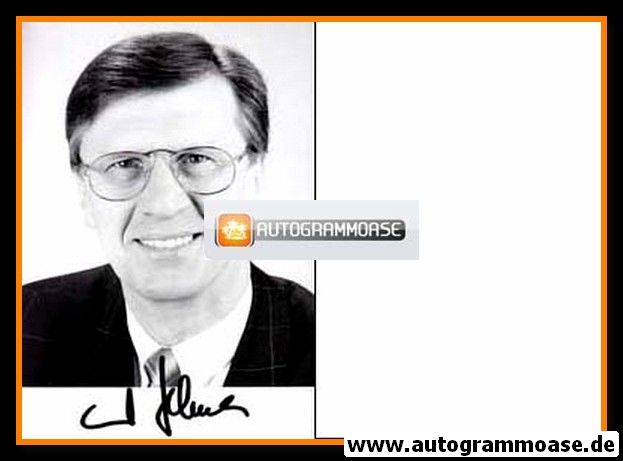 Autogramm Politik | SPD | Bernd SCHEELEN | 1990er Foto (Portrait SW)
