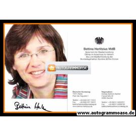 Autogramm Politik | GRÜNE | Bettina HERLITZIUS | 2000er (Portrait Color)