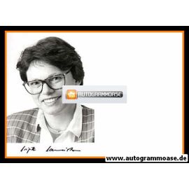 Autogramm Politik | CDU | Brigitte BAUMEISTER | 1990er Foto (Portrait SW)