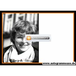 Autogramm Politik | SPD | Brigitte LANGE | 1990er Foto (Portrait SW)