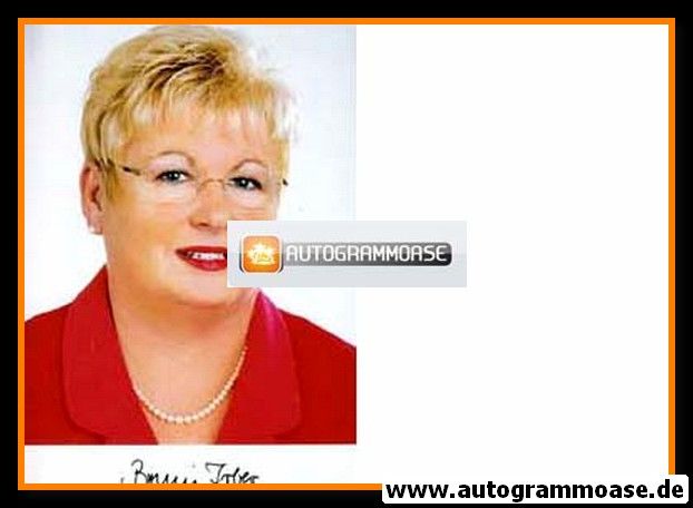 Autogramm Politik | SPD | Brunhilde IRBER | 2000er Foto (Portrait Color)