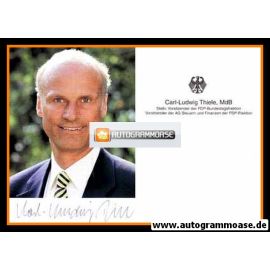 Autogramm Politik | FDP | Carl-Ludwig THIELE | 2000er (Portrait Color)