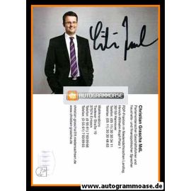 Autogramm Politik | FDP | Christian GRASCHA | 2000er (Portrait Color)