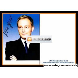 Autogramm Politik | FDP | Christian LINDNER | 2000er (Portrait Color) 1