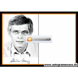 Autogramm Politik | GRÜNE | Christian STERZING | 1990er Foto (Portrait SW)
