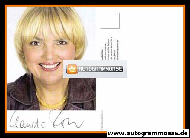 Autogramm Politik | GRÜNE | Claudia ROTH | 2000er (Portrait Color) 2