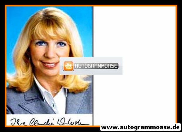 Autogramm Politik | FDP | Claudia WINTERSTEIN | 2000er Foto (Portrait Color) 1