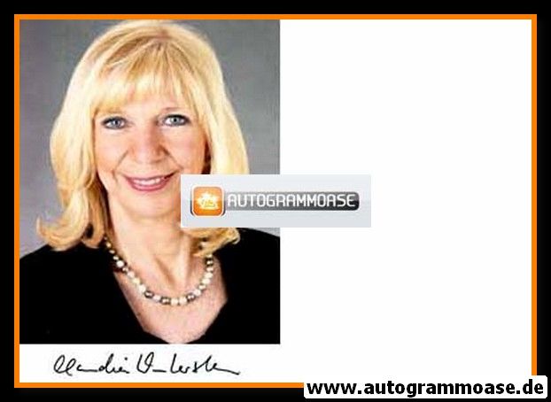 Autogramm Politik | FDP | Claudia WINTERSTEIN | 2000er Foto (Portrait Color) 2