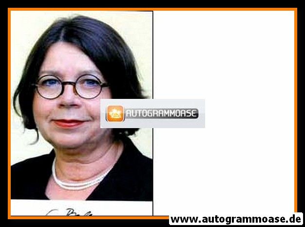 Autogramm Politik | GRÜNE | Cornelia BEHM | 2000er (Portrait Color) 1