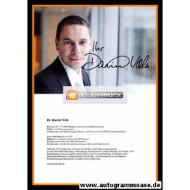 Autogramm Politik | FDP | Daniel VOLK | 2000er (Lebenslauf)
