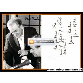 Autogramm Literatur | Jens REHN | 1970er Foto (Portrait SW)